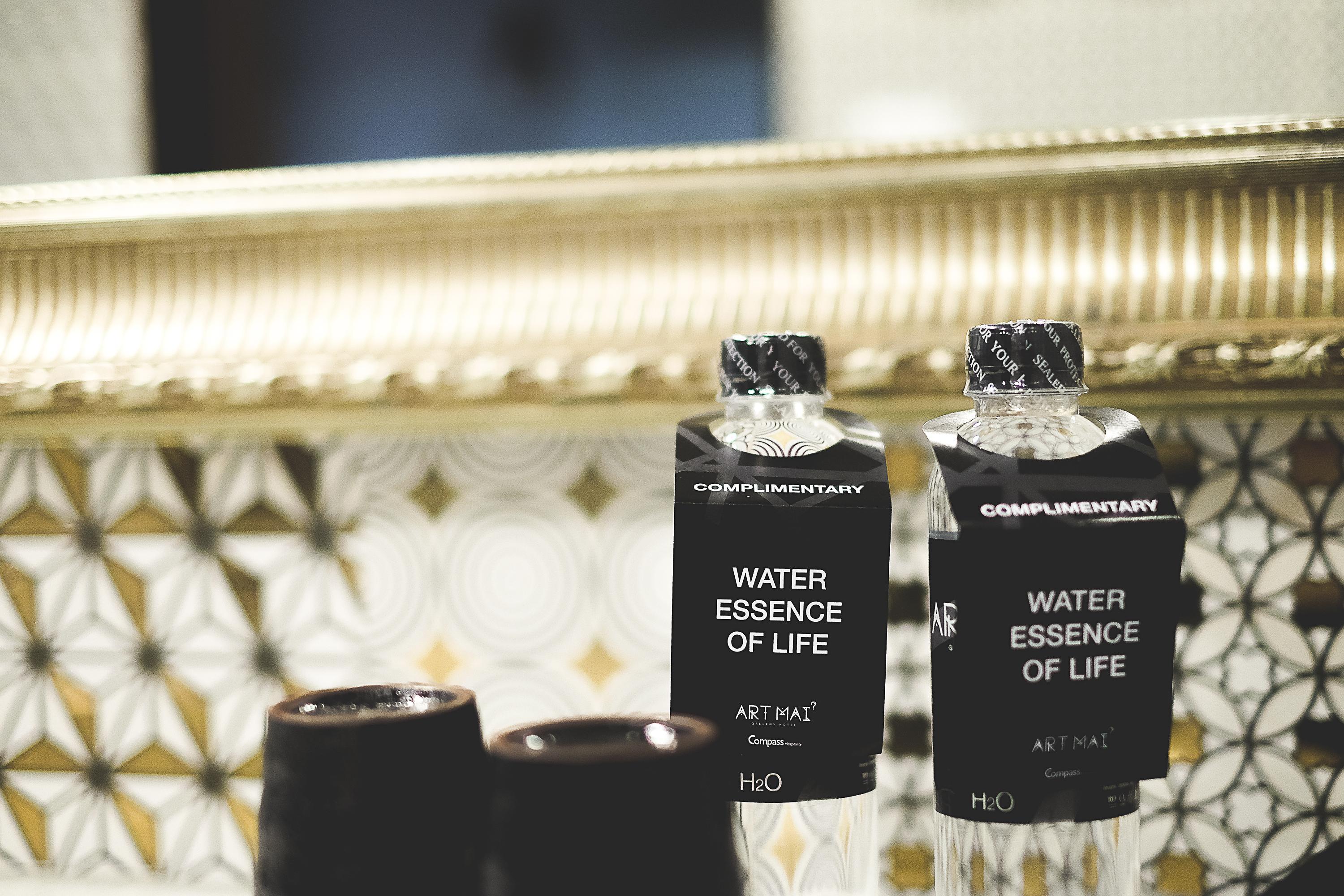 Art Mai Gallery Nimman Hotel Chiang Mai Ngoại thất bức ảnh Bottles of water at the Ritz-Carlton